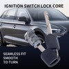 Door lock cylinder with key, Compatible with Honda 1998-2002 Accord,
