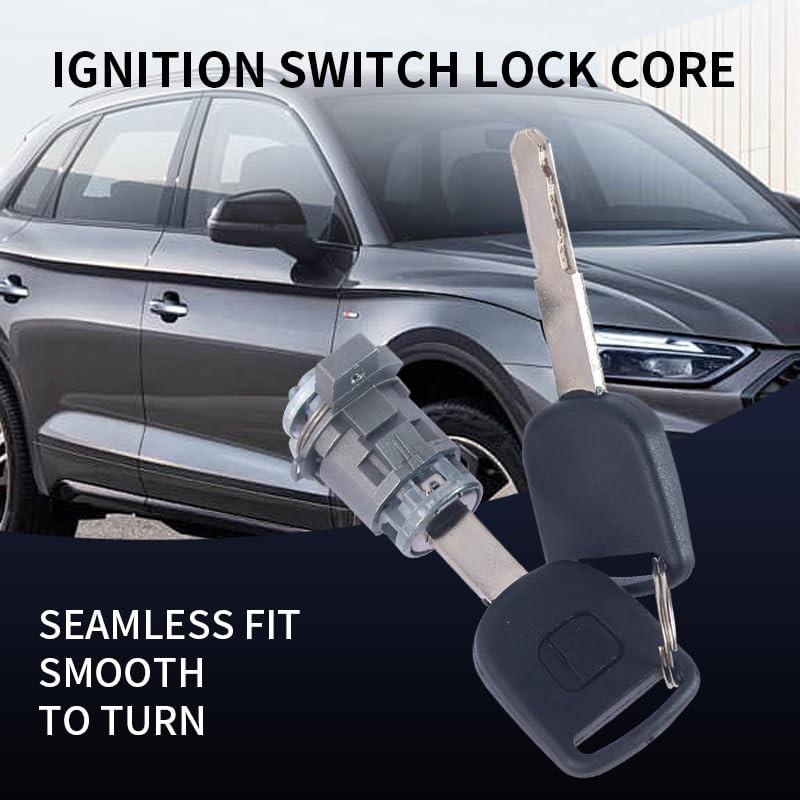 Door lock cylinder with key, Compatible with Honda 1998-2002 Accord,