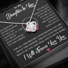 To My Daughter In Law Necklace, Daughter In Law Gifts