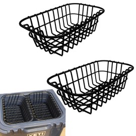 CORRBPEN Cooler Basket Compatible with YETI Roadie 24, Dry Goods Wire Cooler Rack Storage Will Keep Smaller Items Dry and Stay Goods High for Roadie 24 Ice Chest Good to Hold Fruit, Utensils, etc