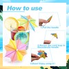 Eowppue 80Pcs Colorful Cocktail Picks, Drink Umbrellas Cocktail Picks, Cocktail
