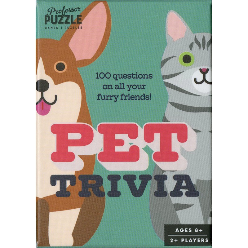 Professor Puzzle | Pet Trivia | Party Game | Ages