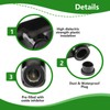 Wengart Black Insulated Splice Connector,2-14 Gauge Aluminum to Copper Wire