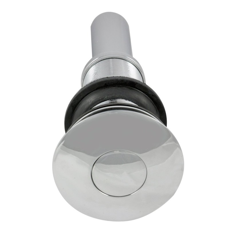 Danco 89461 Push Button Drain Without Overflow, Chrome