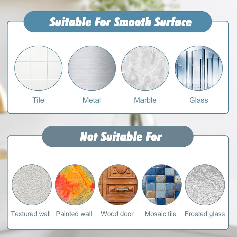1PCS Soap Dish for Shower Wall, Shower Soap Holder Self