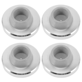 ARTIBETTER 8 Pcs Stainless Steel Door Stoppers with Rubber Bumpers, Wall Protectors for Door Knobs, Easy Installation for Home, Office, Dorm, Hotel, Camper, 2.16 X 2.16 X 1.96 Inch