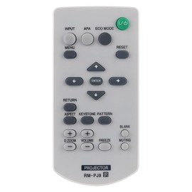 PERFASCIN RM-PJ8 Replacement Remote Control fit for Sony Projector VPL-BW12S VPL-CX70 VPL-CX71 VPL-DX145 VPL-HS60 VPL-BW5 VPL-BW7 VPL-CX2 VPL-VW95EW VPL-PX40