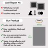 Rubber Bond Self-Adhesive Rubber Wall Outlet Cover Plate 5 Pack