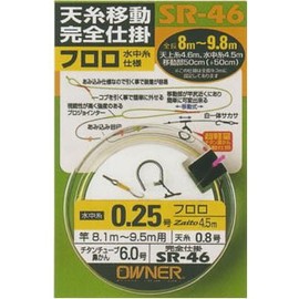 OWNER SR-46 Full Length Thread Movement Fluoro Submersible Thread Specification No. 0.175