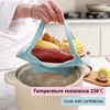 Vbvbip Silicone Steamer Basket with Collapsible Design for Vegetables -