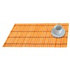 American Placemat Placemat Bamboo Wood 30 x 40 cm Orange/Beige