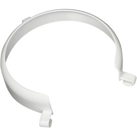 Homecraft Plastic Plate Guard, Polyethylene, 9-11" Diameter & 1-1/8" High, Universal Guard Will Attach to All Standard Dinner Plates, Keeps Food on Dish for Clean & Mess-Free Dining, Easy to Clip On