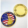 Challenge Coin United We Stand 9/11 Never Forget God Bless