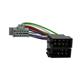 Alpine 16 Pin ISO Car Radio Adaptor Cable Grey for CDE-120R CDE-120RM CDE-120RR CDE-130R CDE-130RM CDE-130RR