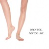 PENTI 10 Den Toeless Pantyhose for Women | Open Toe