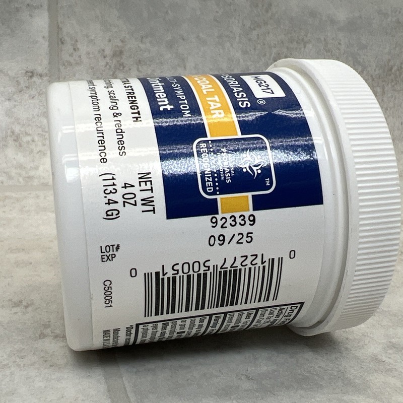 MG217 2% Coal Tar Ointment for Psoriasis, Extra Strength Multi