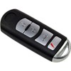 HQRP - Carcasa para llave a distancia sin llave con