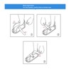 Cast Shoe Open Toe Heel Adjustable Stable Support Canvas Post