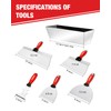 Goldblatt Drywall Hand Tool Kit - 14 in 1, 6
