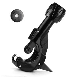 Anesty PC-01 Pipe Cutter, Cuttable Diameter 0.1 - 1.4 inches (35 mm), Thickness Up to 0.1 inch (3 mm), Excellent Sharpness, Mini Pipe Cutter, Can Cut Copper Tubes, Aluminum Pipes, Stainless Steel Pipes, PVC Pipes, Etc., Portable Pipe Cutter, Includes Deburring Cutter