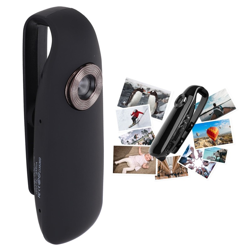 1080P HD Mini Wearable Camera 2MP Motion Detection 560mAh Battery