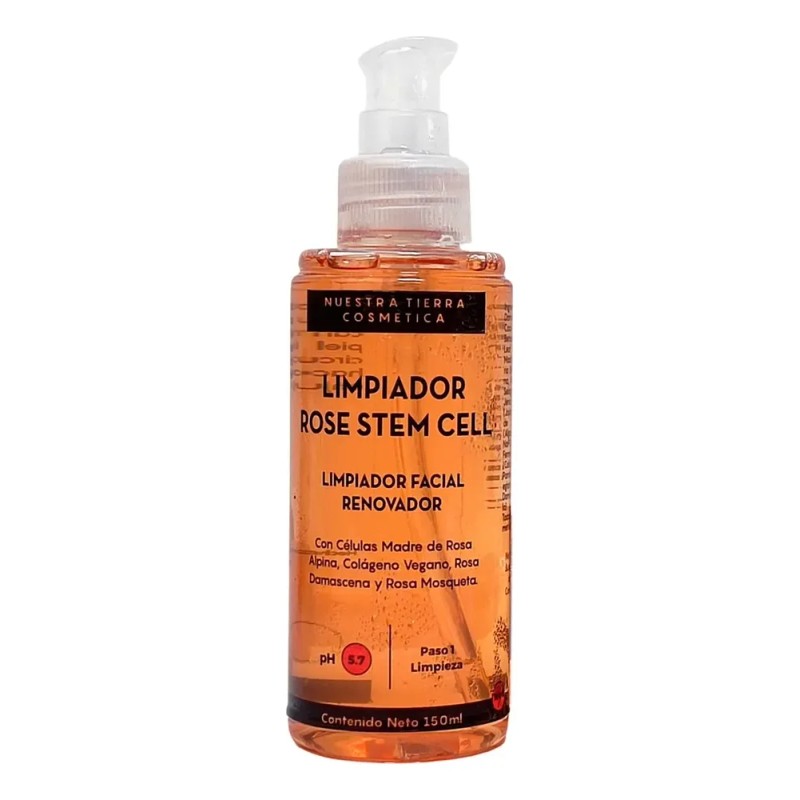 Shampoo Facial Orgánico Hidro-humectante Rosa Mosqueta 125ml Cutis Seco/maduro