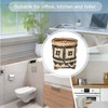DOITOOL Wicker Waste Paper Bin Rubbish Basket Rustic Woven Trash