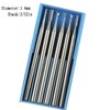Luo ke 6 Pcs 3/32 Inch Shank Tungsten Steel Engraving