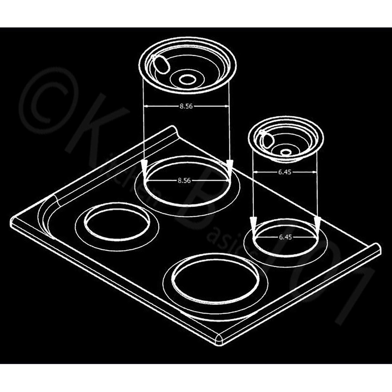 KITCHEN BASICS 101 Made in the USA WB31M20 WB31M19 Replacement
