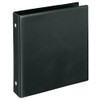 Index Card Folder 2 Rings Black