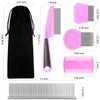 Flea Comb For Dogs & Cats Pet Comb Grooming Set
