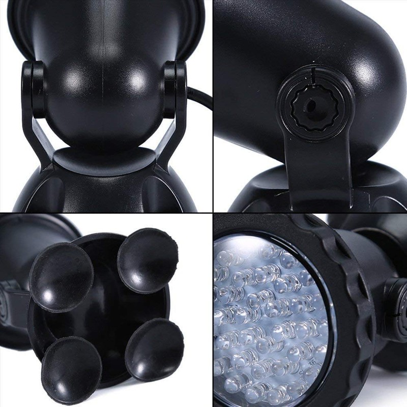ZHGSERVU Pond Lights Underwater Fountain Light 3.5W Color Changing Submersible