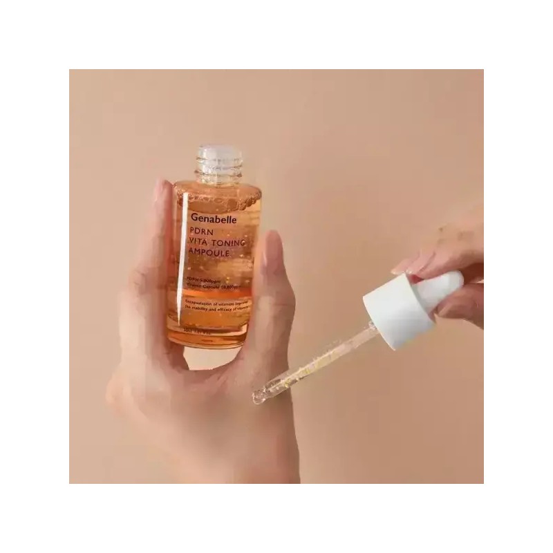 Jenabel PDRN 비타 토닝 앰플 30ml, 탄력미백 PDRN Vita Toning