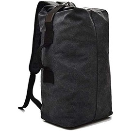 Large-Capacity Travel Mountaineering Bag Tactical and Military Top-Loading Duffel Bag, Canvas Shoulder Strap Duffel Bag