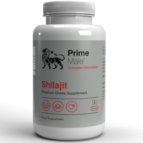 PRIME MALE Shilajit – High-Potency Shilajit Extract for Men –