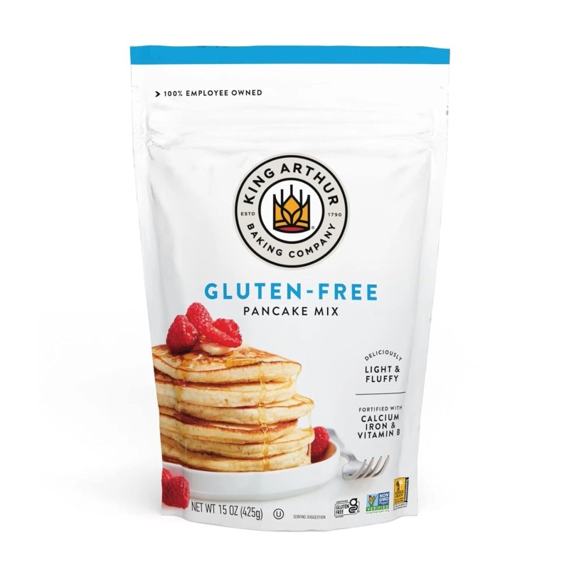 King Arthur Gluten-Free Pancake Mix Non-GMO Project Verified Kosher 15