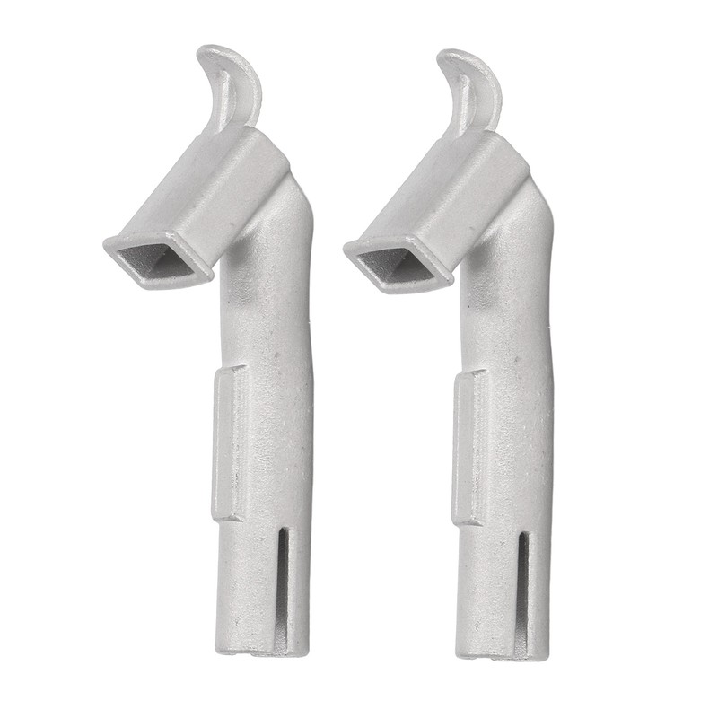2Pcs Wide Mouth Welding Nozzle Rectangle Stainless Steel Plastic Welder