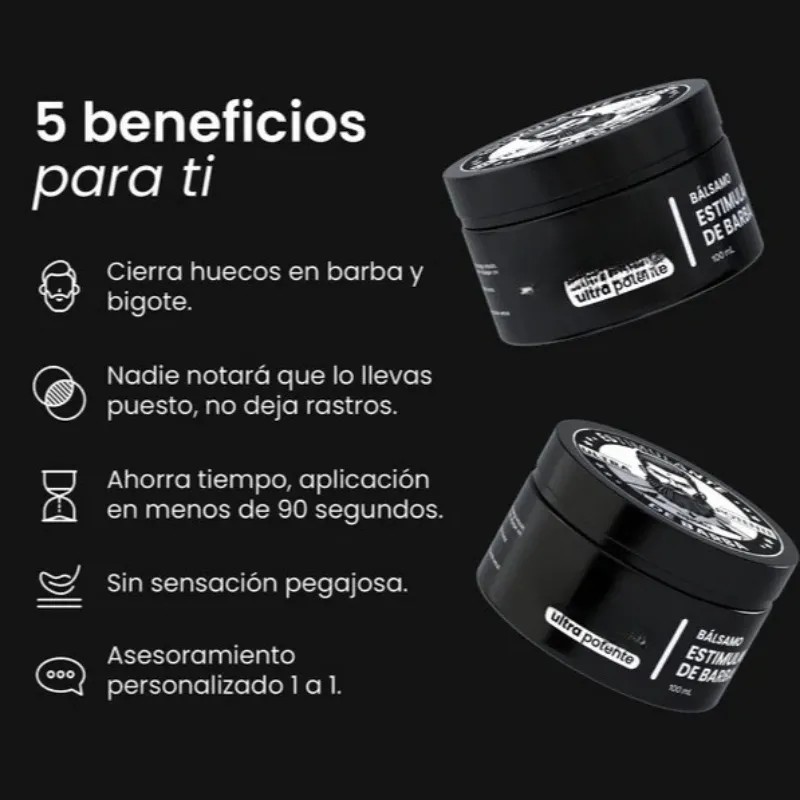 Bálsamo Para Barba - Cuidado Intenso 100ml 1 Piece