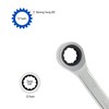 FOCMKEAS Double Box End Ratcheting Wrench 14mm x 15mm Metric