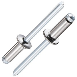 Wensilon (250Pcs) 3/16"x1/2" stainless steel blind pro Rivets,Steel handle and stainless steel mandrel