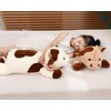 YESGIRL 25.6 inch 5 lbs Cow Weighted Stuffed Animals, Large