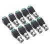 BNC Balun Connector 28 Pcs - Coaxial/Cat5/6 to BNC Male