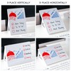 Magnetic A4 Dry Erase Small Whiteboard Desktop (30 cm x