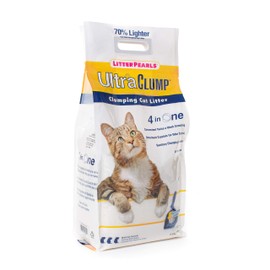 Ultrapet Litter Pearls Ultra Clump Cat Litter, 8 lbs.