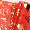 Pagezol 28cm × 5m Christmas Table Runners,Red Table Runner Xmas