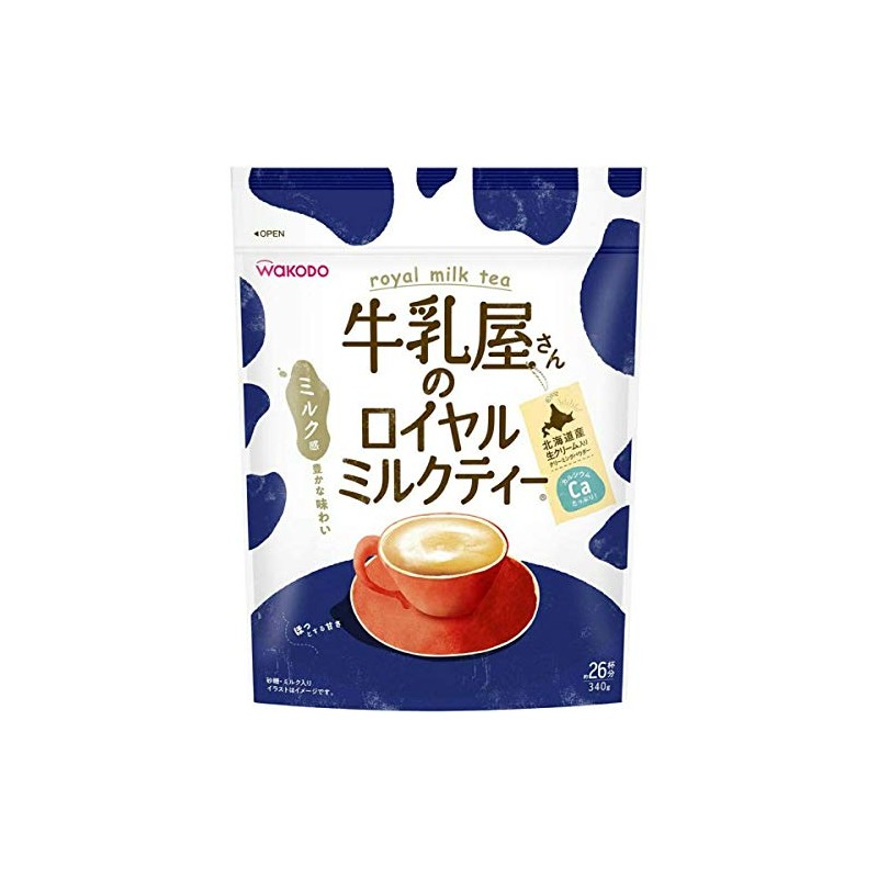 Wakodo Milk Shop Royal Milk Tea, 12.6 oz (340 g)