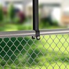 9 Pack Chain Link Fence Extension, 25.2'' Fence Extension Height,