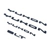 Set Door Rear SLT Yukon Emblems Letters 3D Badge Replacement