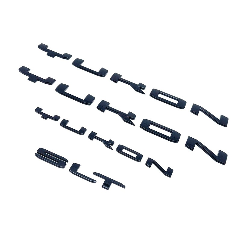 Set Door Rear SLT Yukon Emblems Letters 3D Badge Replacement
