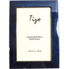 Tizo 4" X 6" Blue Wooden Frame, Made in Italy